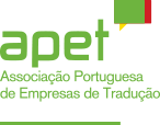 Logo APET - Associao Portuguesa de Empresas de Traduo