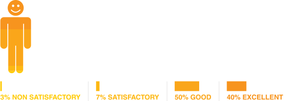 Stats - Quality of the translation / final translation delivered