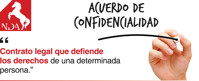 Acuerdo de confidencialidad