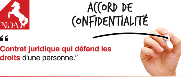 Accord de confidentialit